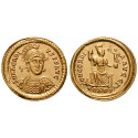 Römische Kaiserzeit, Arcadius, Solidus 397-402, vz+