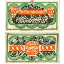Notgeld der besonderen Art, Bielefeld, 1000 Mark 15.12.1922, I-II