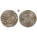 Böhmen, Königreich, Bretislav I., Denar 1037-1050, ss-vz