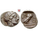 Attika, Athen, Tetradrachme nach 449 v.Chr., ss+