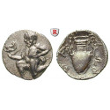 Thrakische Inseln, Thasos, Trihemiobol 411-350 v.Chr., ss