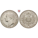 Deutsches Kaiserreich, Sachsen-Weimar-Eisenach, Wilhelm Ernst, 2 Mark 1901, A, vz, J. 157