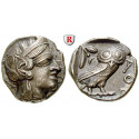 Attika, Athen, Tetradrachme nach 449 v.Chr., ss+