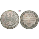Frankfurt, Stadt, Doppelgulden 1849, st
