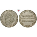 Brandenburg-Preussen, Königreich Preussen, Friedrich Wilhelm IV., Ausbeutevereinstaler 1857, ss+