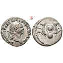 Römische Kaiserzeit, Vespasianus, Denar 80-81, vz
