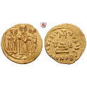 Byzanz, Heraclius, Heraclius Constantinus und Heraclonas, Solidus 636-637, ss+