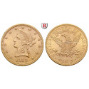 USA, 10 Dollars 1899, 15,05 g fein, vz+/f.st