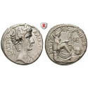 Römische Provinzialprägungen, Seleukis und Pieria, Antiocheia am Orontes, Augustus, Tetradrachme 4-3 v.Chr., ss
