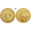 Gambia, 500 Dalasis 1977, 30,1 g fein, st