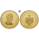 Jordanien, Hussein, 25 Dinars 1977, 13,76 g fein, PP