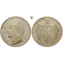 Hessen, Hessen-Darmstadt, Ludwig II., Doppeltaler 1844, ss+