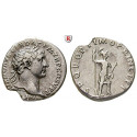 Römische Kaiserzeit, Traianus, Denar 103-111, ss+/ss
