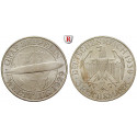 Weimarer Republik, 3 Reichsmark 1930, Zeppelin, F, st, J. 342