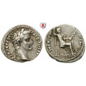 Römische Kaiserzeit, Tiberius, Denar 14-37, ss