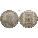 Sachsen, Albertinische Linie, Xaver, Administrator, Konventionstaler 1764, ss