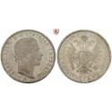 Österreich, Kaiserreich, Franz Joseph I., Doppelgulden 1859, vz+