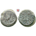 Judaea - Hasmonäer, Mattathias Antigonos, Bronze 40-37 v.Chr., f.ss