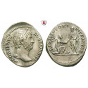 Römische Kaiserzeit, Hadrianus, Denar 134-138, vz