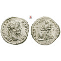 Römische Kaiserzeit, Septimius Severus, Denar 200, vz