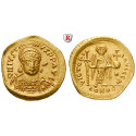 Byzanz, Justin I., Solidus, f.st