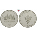 Bundesrepublik Deutschland, 10 Euro 2008, Gorch Fock, J, PP, J. 537