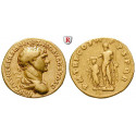 Römische Kaiserzeit, Traianus, Aureus 114-117, ss