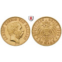 Deutsches Kaiserreich, Sachsen, Albert, 20 Mark 1894, E, ss+, J. 264