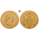 Österreich, Kaiserreich, Franz II. (I.), Dukat 1825-1835, 3,44 g fein, ss
