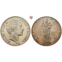 Bayern, Königreich, Maximilian II., Doppelgulden 1855, vz-st
