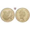 Cook Inseln, Elizabeth II., 50 Dollars 1991, 4,53 g fein, PP