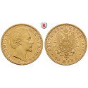 Deutsches Kaiserreich, Bayern, Ludwig II., 20 Mark 1875, D, ss-vz/f.vz, J. 197