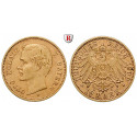 Deutsches Kaiserreich, Bayern, Otto, 10 Mark 1909, D, ss/ss-vz, J. 201