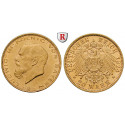 Deutsches Kaiserreich, Bayern, Ludwig III., 20 Mark 1914, D, f.st/st, J. 202
