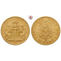 Deutsches Kaiserreich, Hamburg, 10 Mark 1876, J, ss, J. 209