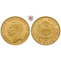 Deutsches Kaiserreich, Hessen, Ernst Ludwig, 20 Mark 1908, A, vz-st/st, J. 226
