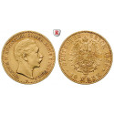 Deutsches Kaiserreich, Preussen, Wilhelm II., 10 Mark 1889, A, ss+, J. 249