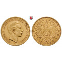Deutsches Kaiserreich, Preussen, Wilhelm II., 10 Mark 1910, A, vz+, J. 251