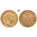 Deutsches Kaiserreich, Sachsen, Albert, 10 Mark 1893, E, ss, J. 263