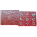 Vatikan, Benedikt XVI., Euro-Kursmünzensatz 2008, st