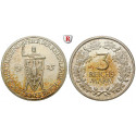 Weimarer Republik, 3 Reichsmark 1925, Rheinlande, E, PP, J. 321