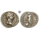 Römische Kaiserzeit, Traianus, Denar 114-117, ss+