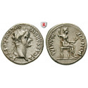 Römische Kaiserzeit, Tiberius, Denar 14-37, ss-vz
