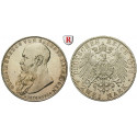 Deutsches Kaiserreich, Sachsen-Meiningen, Georg II., 2 Mark 1915, auf den Tod, D, vz-st/st, J. 154
