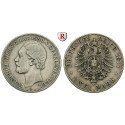 Deutsches Kaiserreich, Mecklenburg-Strelitz, Friedrich Wilhelm, 2 Mark 1877, A, ss, J. 90