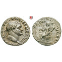 Römische Kaiserzeit, Vespasianus, Denar 72-73, vz