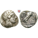 Attika, Athen, Tetradrachme nach 449 v.Chr., ss