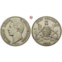Württemberg, Herzogtum Württemberg (Kgr. ab 1806), Wilhelm I., Doppelgulden 1845, ss