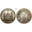 Augsburg, Reichsstadt, Silbermedaille 1677, f.st