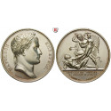 Frankreich, Napoleon I. (Kaiser), Versilberte Bronzemedaille 1809, prfr.